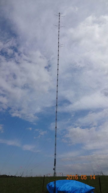 風況観測タワー